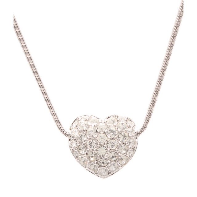 SWAROVSKI - 美品 スワロフスキー ネックレス ハートモチーフ