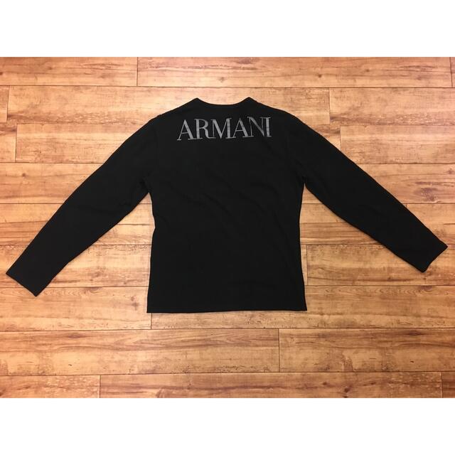 トップス⑤EMPORIO ARMANI  ロングTシャツ ブラック