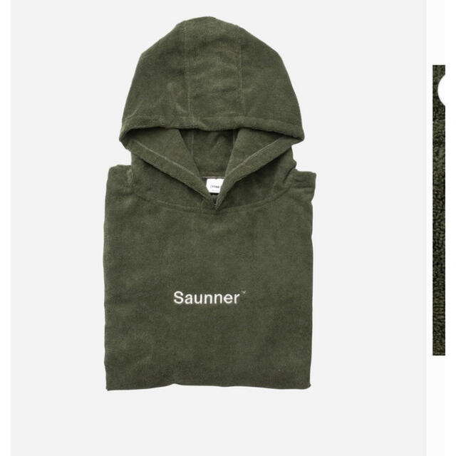 メーカー公式ショップ】 Saunner Hoodie Poncho ttne ポンチョOlive