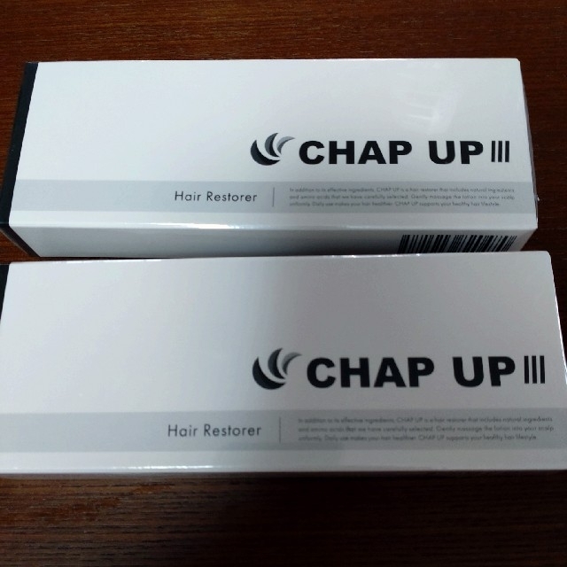 チャップアップ(CHAP UP)育毛ローション 2本 パッケージリニューアル