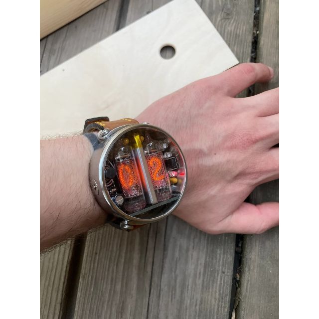 Nixie Tube Watch IN16  ニキシー管 腕時計 ニキシー管時計