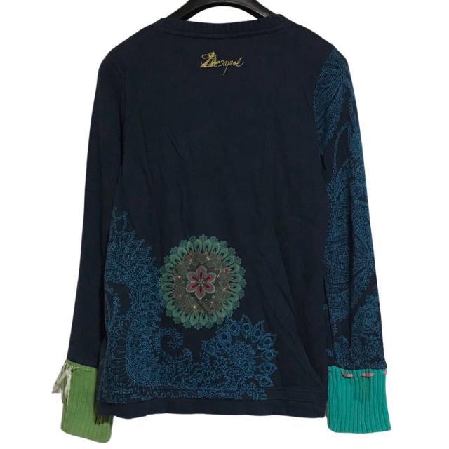 DESIGUAL(デシグアル)のデシグアル 長袖カットソー レディース - レディースのトップス(カットソー(長袖/七分))の商品写真