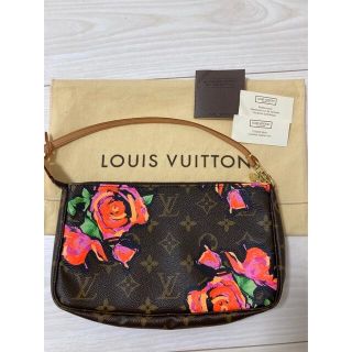 ルイヴィトン(LOUIS VUITTON)の最終値下げ！ルイヴィトン　ローズアクセサリーポーチ(ハンドバッグ)