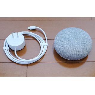 グーグル(Google)のGoogle home mini グーグルホームミニ　グレー(スピーカー)