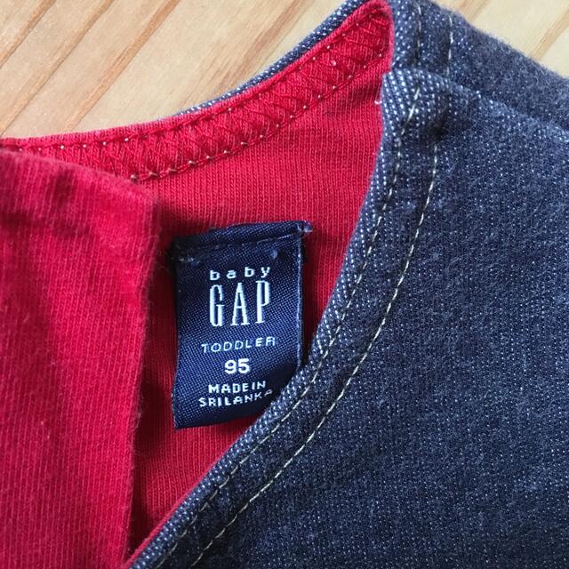 babyGAP(ベビーギャップ)のbaby GAP 95cm ジャンパースカート キッズ/ベビー/マタニティのキッズ服女の子用(90cm~)(ワンピース)の商品写真