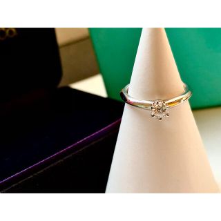 ティファニー(Tiffany & Co.)のTiffany & Co. ティファニー ダイヤ リング 0.2ct 鑑定書付き(リング(指輪))