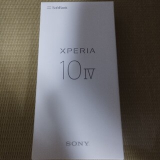 Xperia 10 Ⅳ ブラック 黒 softbank版  SIMフリー(スマートフォン本体)