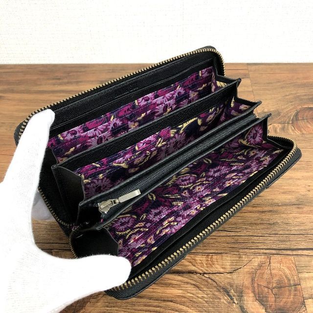 未使用品 ANNASUI 長財布 ブラック 箱付き 479アナスイランク