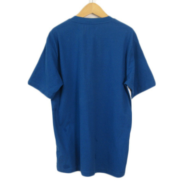 FILA(フィラ)のフィラ FILA カットソー ヘンリーネック 半袖 M 青 ブルー メンズのトップス(Tシャツ/カットソー(半袖/袖なし))の商品写真