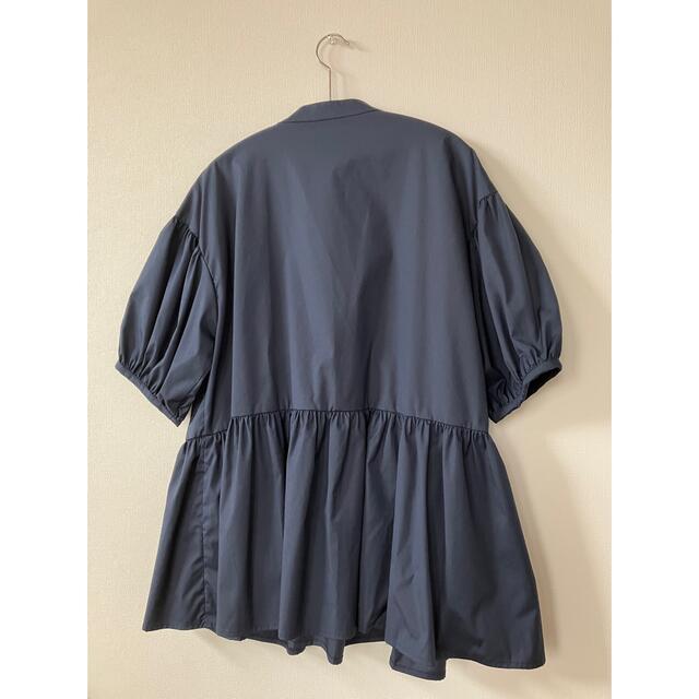 作品 【SONO NAVY】フェミニティギャザーブラウス&パンツ - スーツ 作品 【SONO NAVY】フェミニティギャザーブラウス&パンツ - スーツ