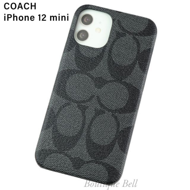 本物 - COACH 【COACH】コーチ チャコール ケース iPhone12mini シグネチャー iPhoneケース 本物 - COACH 【COACH】コーチ チャコール ケース iPhone12mini シグネチャー iPhoneケース