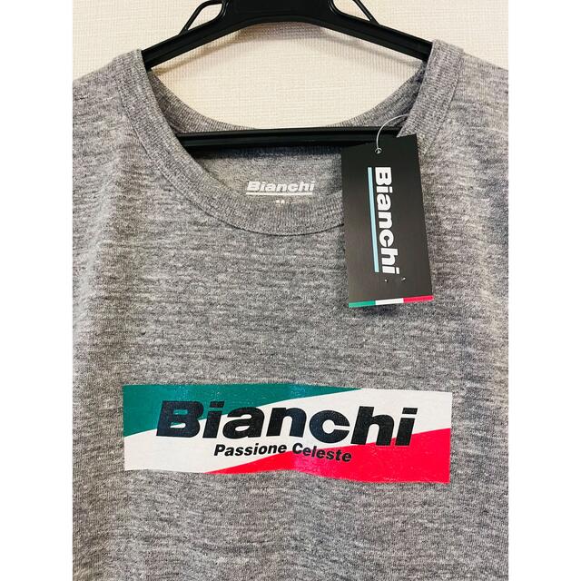 Bianchi(ビアンキ)のビアンキ　Bianchi ラバープリントTシャツ　Mサイズ スポーツ/アウトドアの自転車(ウエア)の商品写真