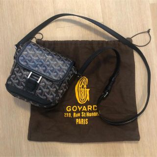 ゴヤール(GOYARD)の希少 goyard ゴヤール グランブルー PM ショルダー 美品 正規品(ショルダーバッグ)