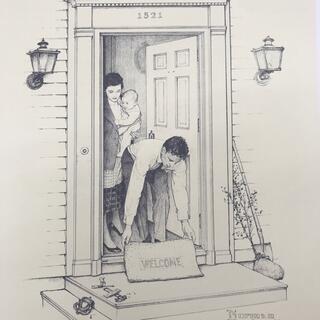 ★L1★ NORMAN ROCKWELL ノーマン・ロック・ウェル リトグ.(版画)