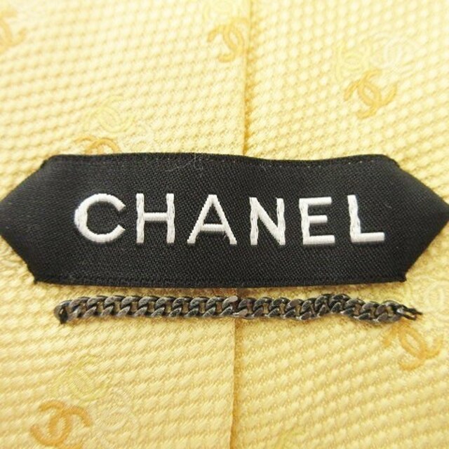 CHANEL(シャネル)のシャネル 美品 ネクタイ レギュラータイ ココマーク 総柄 シルク フォーマル メンズのファッション小物(ネクタイ)の商品写真