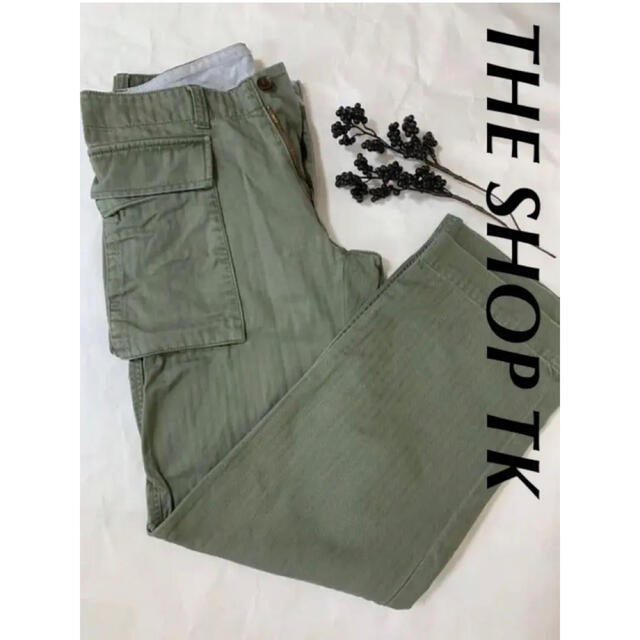 THE SHOP TK(ザショップティーケー)のTHE SHOP TK  カーゴパンツ　Ｌサイズ メンズのパンツ(ワークパンツ/カーゴパンツ)の商品写真