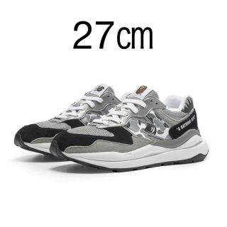 アベイシングエイプ(A BATHING APE)のキムタク着用 BAPE NEW BALANCE 5740 GRAY US9(スニーカー)