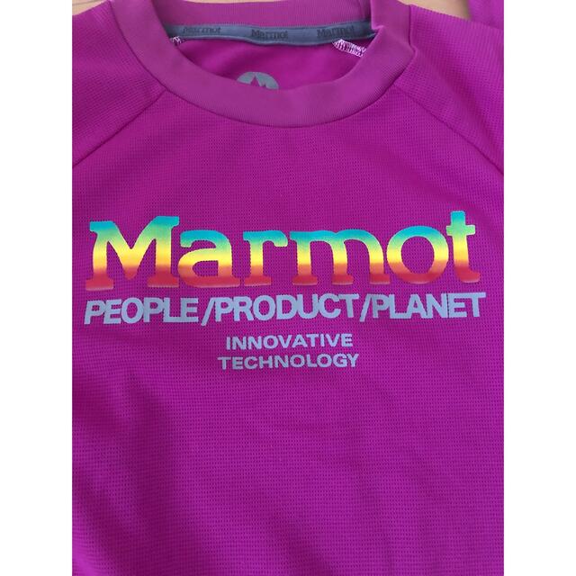 MARMOT(マーモット)のMarmot 長Tシャツ キッズ/ベビー/マタニティのキッズ服男の子用(90cm~)(Tシャツ/カットソー)の商品写真