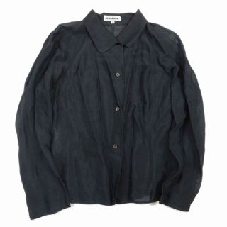 ジルサンダー(Jil Sander)のジルサンダープラス JIL SANDER+ シアー ブラウス シャツ(シャツ/ブラウス(長袖/七分))