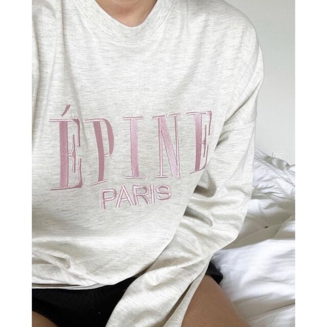 Tシャツ(長袖/七分)epine ÉPINE PARIS big long tee