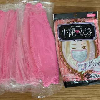 ユニチャーム(Unicharm)の【マスク16枚セット】ユニチャーム　小顔にみえマスク　3Dマスク(日用品/生活雑貨)