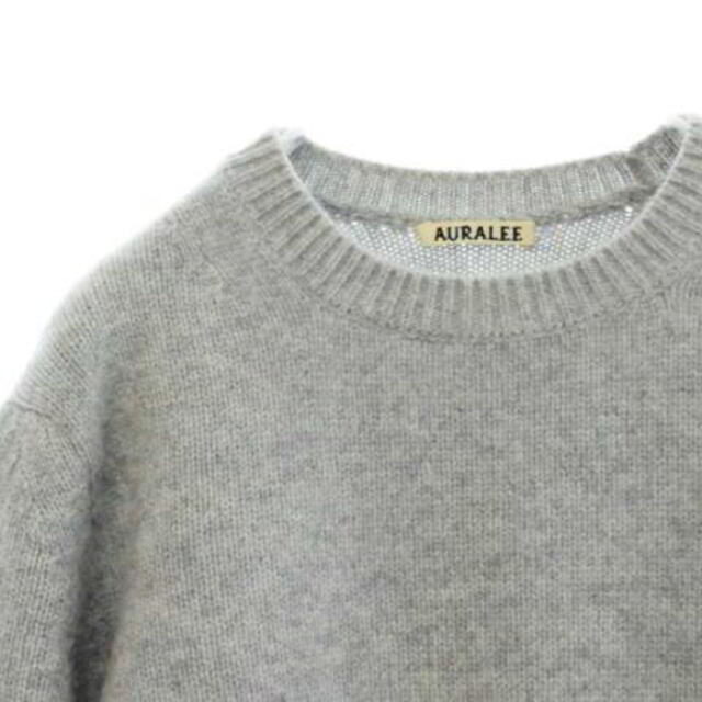 AURALEE(オーラリー)のAURALEE カシミヤ プルオーバー　ニット レディースのトップス(ニット/セーター)の商品写真