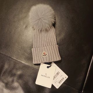 モンクレール(MONCLER)の新品✨MONCLERニット帽(ニット帽/ビーニー)