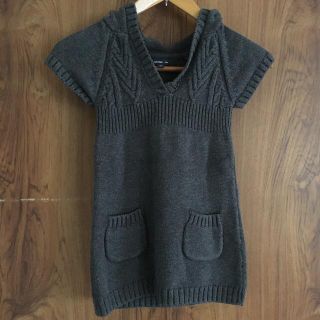 ベビーギャップ(babyGAP)のbaby GAP 100cm コットンニットワンピース(ワンピース)