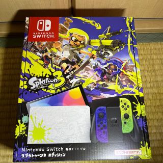 ニンテンドウ(任天堂)のニンテンドーswitch 有機EL モデル　スプラトゥーン3  エディション(家庭用ゲーム機本体)