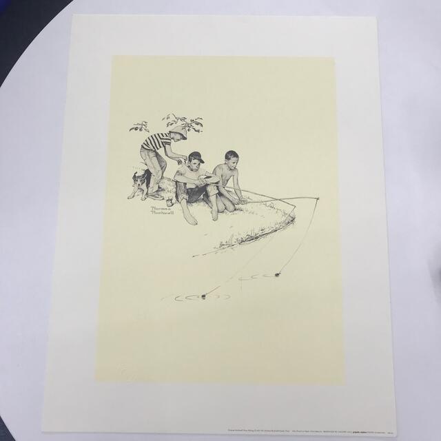 ★L1★ NORMAN ROCKWELL ノーマン・ロック・ウェル リト... エンタメ/ホビーの美術品/アンティーク(版画)の商品写真