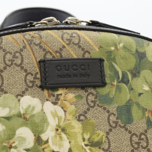 Gucci(グッチ)のGUCCI グッチ GGブルームス GGスプリーム バックパック 406370 ベージュ/ホワイト メンズのバッグ(バッグパック/リュック)の商品写真