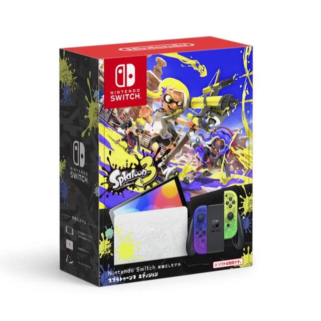 3年保証』 Nintendo Switch - 新品 Nintendo switch 有機EL スプラ