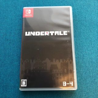 ニンテンドースイッチ(Nintendo Switch)のUNDERTALE Switch(家庭用ゲームソフト)