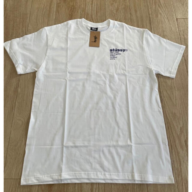 STUSSY(ステューシー)のSTUSSY ステューシー ストロベリー 半袖Tシャツ ホワイトXL メンズのトップス(Tシャツ/カットソー(半袖/袖なし))の商品写真
