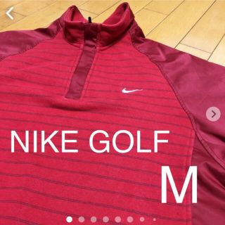 ナイキ(NIKE)のナイキゴルフ　ナイロン半袖ジャケット　M(ウエア)