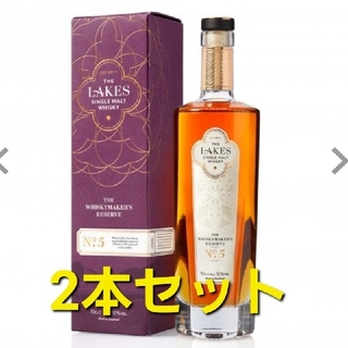 the lakes single malt whisky No.5　2本セット(その他)