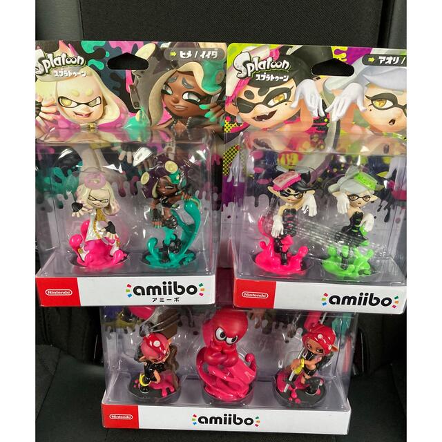 スプラトゥーンAMIIBO７体セット