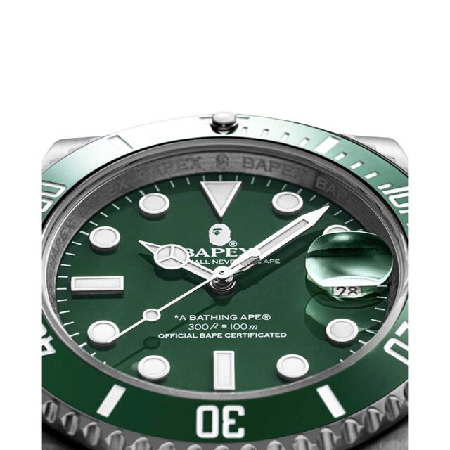 A BATHING APE TYPE 1 BAPEX GREEN