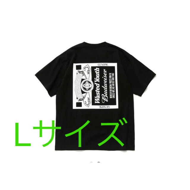 HUMAN MADE(ヒューマンメイド)のWasted Youth x Budweiser WYxBW T-SHIRT  メンズのトップス(Tシャツ/カットソー(半袖/袖なし))の商品写真