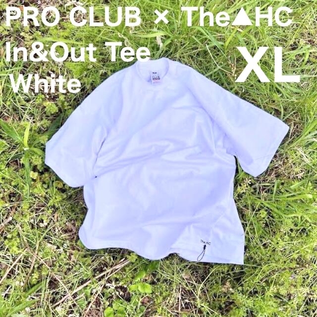 PRO CLUB × The▲HC In&Out Tee ホワイト XL