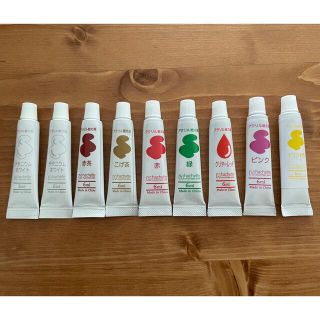 アクリル絵の具　6ml  9本セット(絵の具/ポスターカラー)