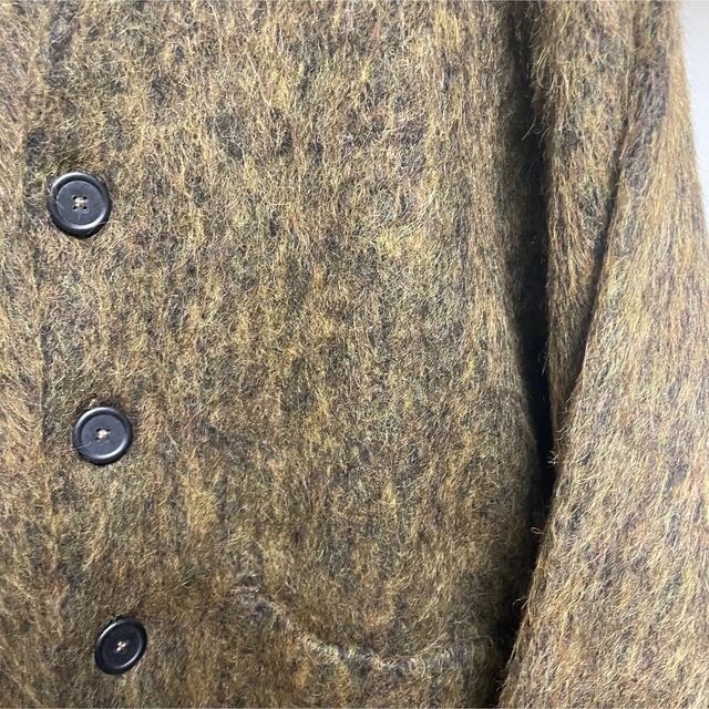 OUR LEGACY カーディガン OLIVE MOHAIR 44 OUR LEGACY カーディガン OLIVE MOHAIR 44