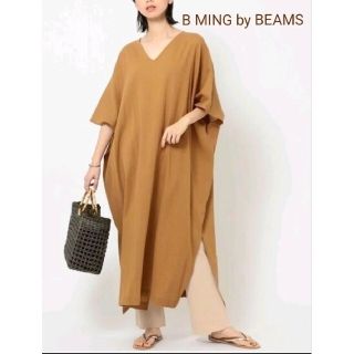 ビーミング ライフストア バイ ビームス(B:MING LIFE STORE by BEAMS)の【B MING by BEAMS】楊柳リラックスワンピース(ロングワンピース/マキシワンピース)