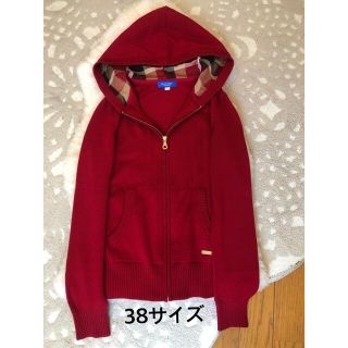 ブルーレーベルクレストブリッジ(BLUE LABEL CRESTBRIDGE)の約2.3万超美品本物ブルーレーベルクレストブリッジ上質ウールパーカー♫オシャレ品(パーカー)