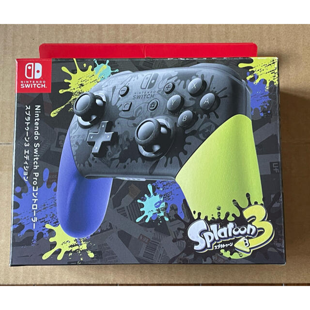 早割クーポン 美品 Nintendo switch プロコン 純正 スプラトゥーン 1