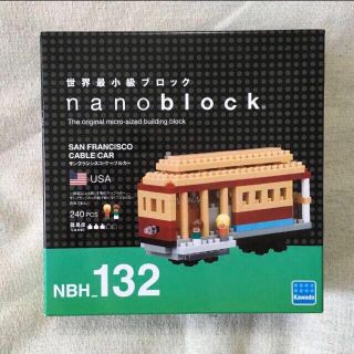 ナノブロック nanoblock NBH_132 サンフランシスコ・ケーブルカー(模型/プラモデル)