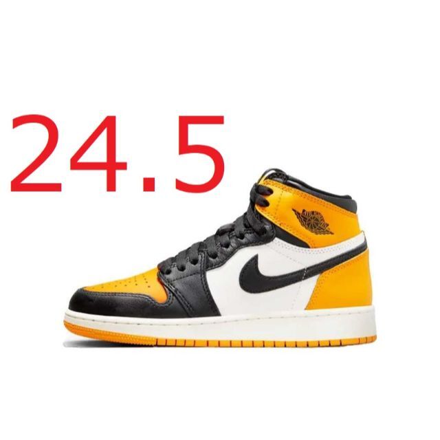 NIKE GS AIR JORDAN 1 HIGH OG TAXI 24.5cm