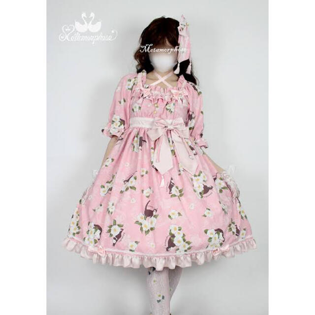 メタモ♡椿爛漫~ねこのかくれんぼ~ワンピース&リボンクリップset メタモ♡椿爛漫~ねこのかくれんぼ~ワンピース&リボンクリップset