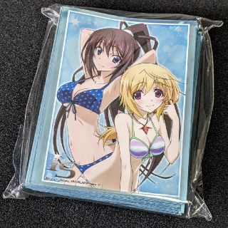 【新品未開封】IS インフィニット・ストラトス 篠ノ之箒＆シャルロット スリーブ(カードサプライ/アクセサリ)