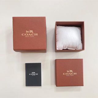 コーチ(COACH)のCOACH 時計 箱 ボックス プレゼント(ラッピング/包装)